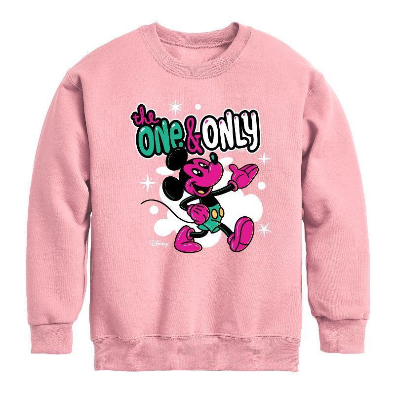 Boys' - Disney - The One And Only Graphic Long Sleeve Fleece Sweatshirt