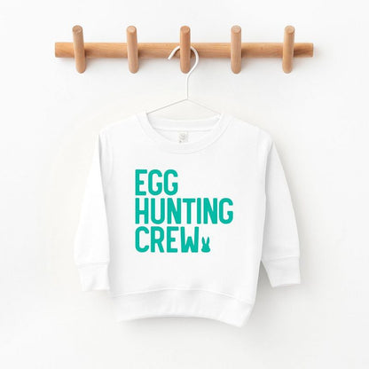 The Juniper Shop Egg Hunting Crew Bunny Toddler Graphic Sweatshirt