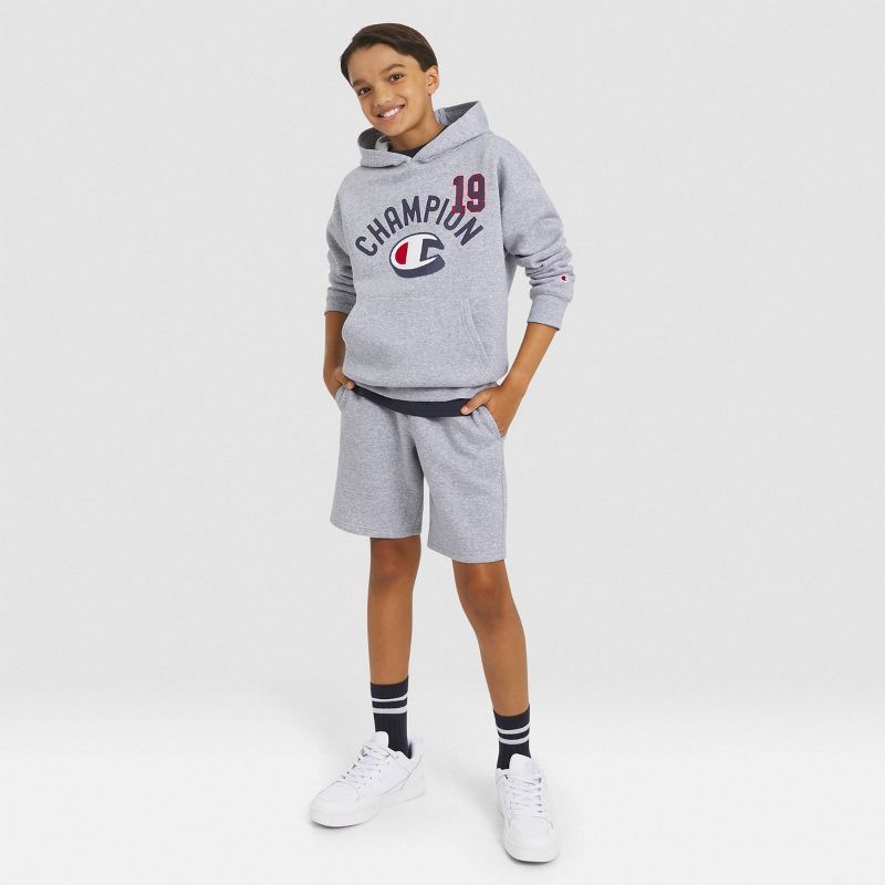 Champion Boys' Oversized Fleece Graphic Hoodie