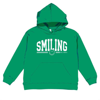 The Juniper Shop SmileyWorld Arched Varsity Youth Hoodie