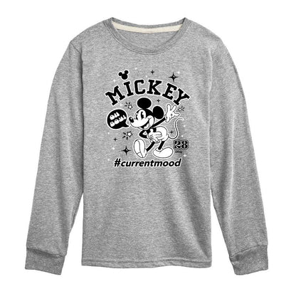 Boys' - Disney - Mickey Mouse Long Sleeve Graphic T-Shirt