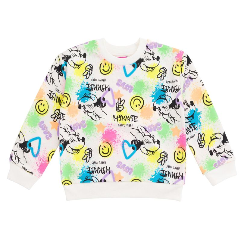 سويت شيرت ديزني للبنات من الأطفال الصغار إلى الأطفال الكبار