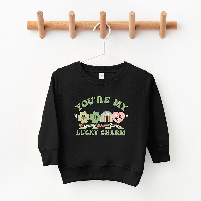 The Juniper Shop You're My Lucky Charm Clovers Youth Ultra-Soft Graphic Sweatshirt