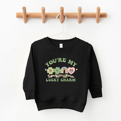 The Juniper Shop You're My Lucky Charm Clovers Youth Ultra-Soft Graphic Sweatshirt