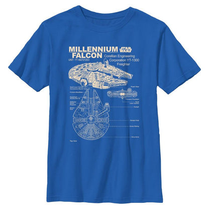 Boys Star Wars Corellian Freighter T Shirt