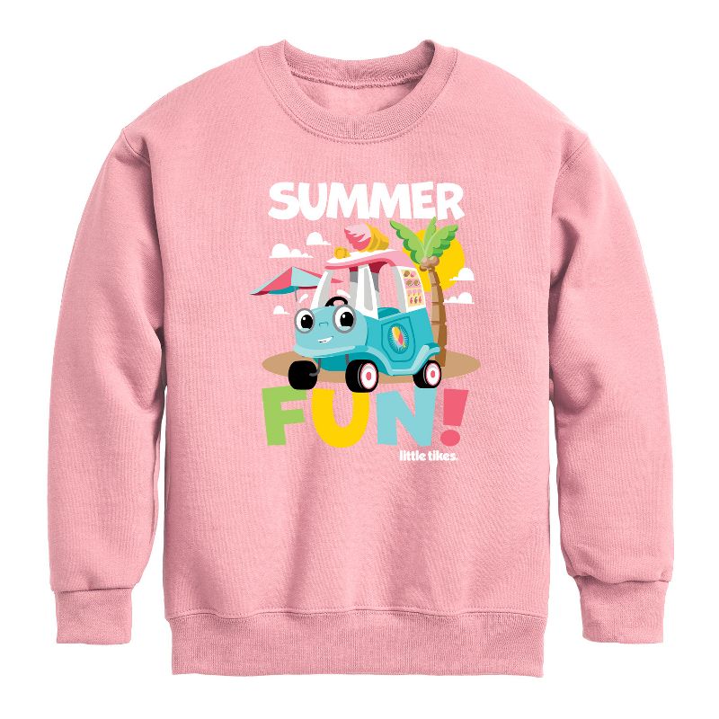 Boys' - Little Tikes - Summer Fun Graphic Long Sleeve Fleece Sweatshirt
