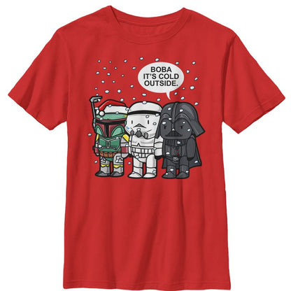 Boy's Star Wars Boba It's Cold Outside T-Shirt