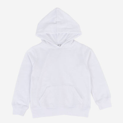 Leveret Kids Hooded Sweatshirt - Kids Hoodie Pullover Sweatshirt- With Kangaroo Pocket - Neutral Solid Color