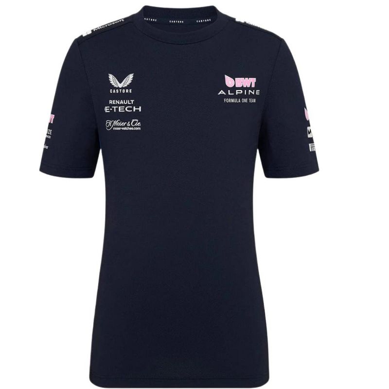 Castore Alpine Racing F1 2025 Kids Team T-Shirt