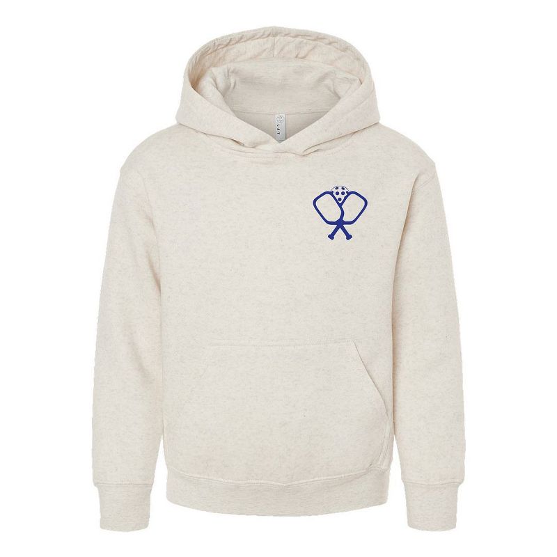 The Juniper Shop Pickleball Paddles Crossed Youth Graphic Hoodie