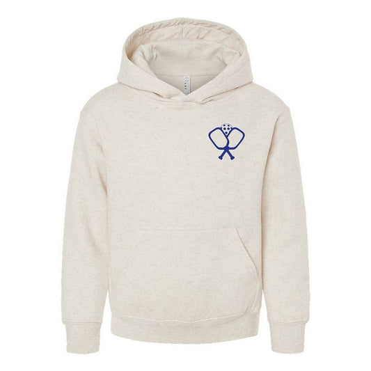 The Juniper Shop Pickleball Paddles Crossed Youth Graphic Hoodie