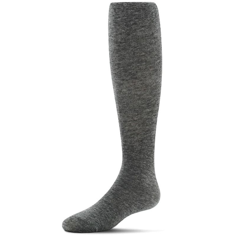 Memoi Solid Cotton Girls Sweater Tights