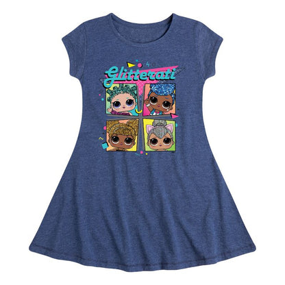 Girls' - LOL Surprise! - Glam Series Fit & Flair Cap Sleeve Dress