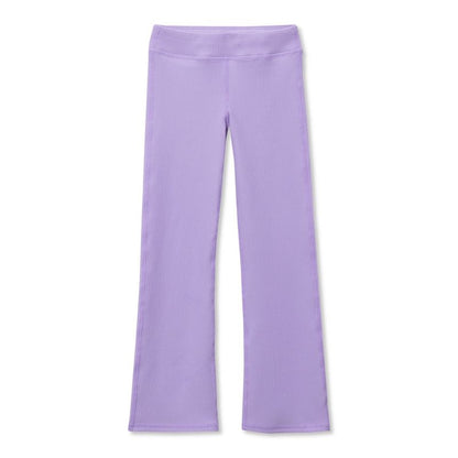 Lands' End Kids Active Flare Ribbed Leggings