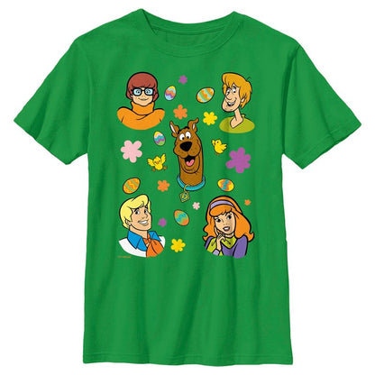 Boy's Scooby Doo Easter Eggy Gang T-Shirt
