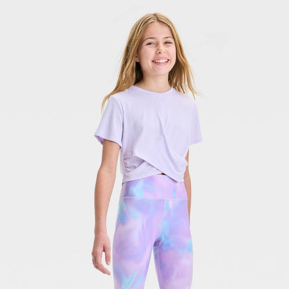 Girls' Ribbed T-Shirt - All In Motion™