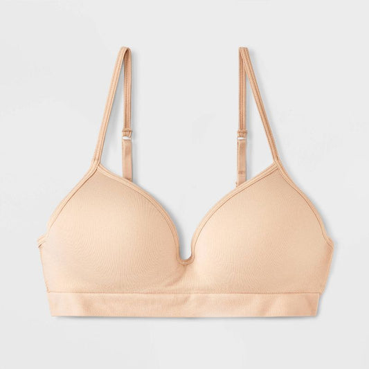 Girls' Wire Free Molded Back Closure Bra - art class™