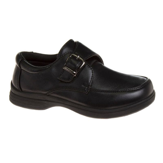French Toast Toddler Boys’ Slip-on Comfort School Dress Shoes – Black