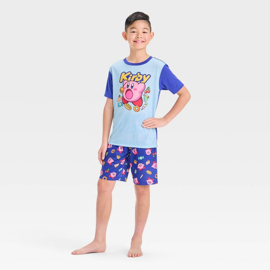 Boys' Kirby 2pc Pajama Set - Blue