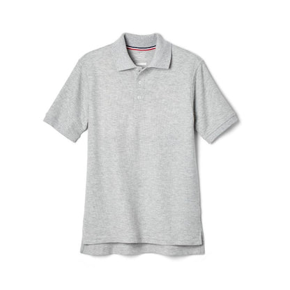 French Toast School Uniform Co-Ed Short Sleeve Pique Polo