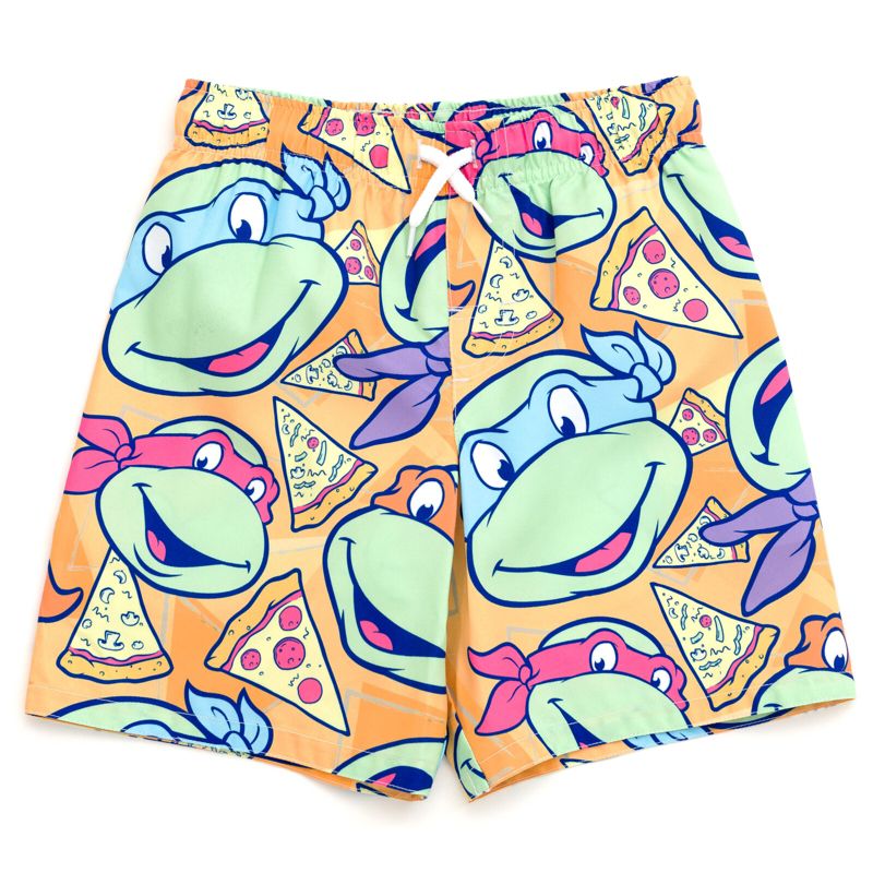 ملابس سباحة للأطفال الصغار بعامل حماية من أشعة الشمس فوق البنفسجية 50+ من Teenage Mutant Ninja Turtles