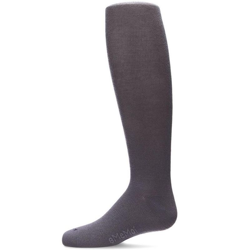 Memoi Girls' Soft Pima Cotton Opaque Tights