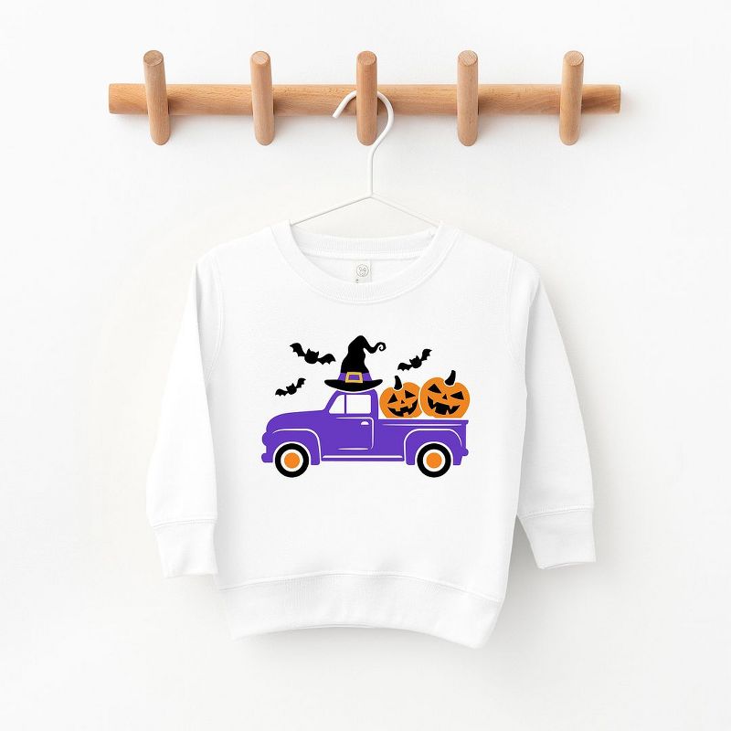 The Juniper Shop Witch Farm Truck Toddler Graphic Sweatshirt