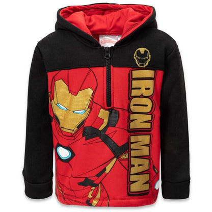 Marvel Fleece Half Zip Hoodie Toddler