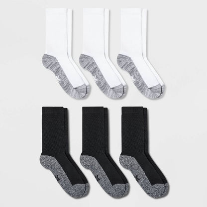Kids' 6pk Crew Socks - All In Motion™