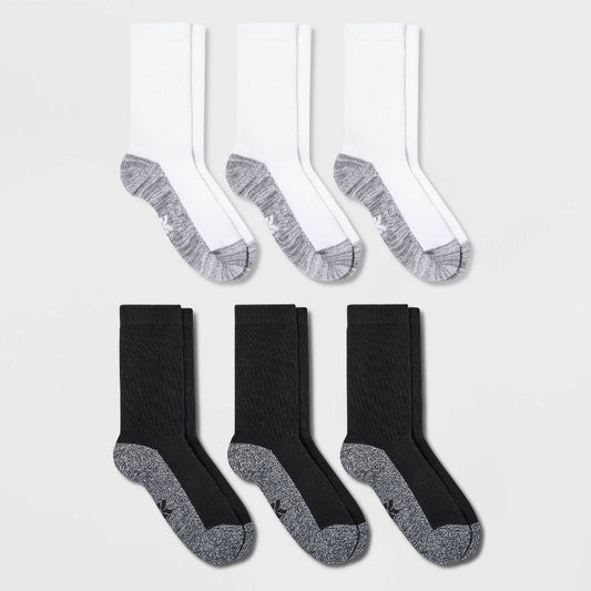 Kids' 6pk Crew Socks - All In Motion™