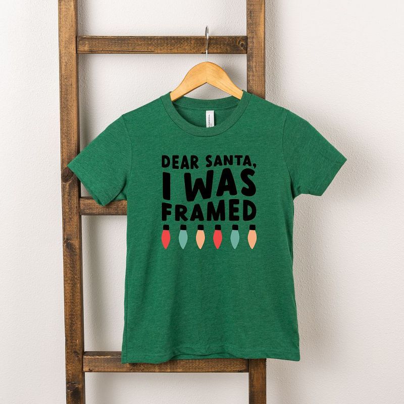 تي شيرت شبابي بأكمام قصيرة مطبوع عليه I Was Framed Lights من متجر Juniper Shop