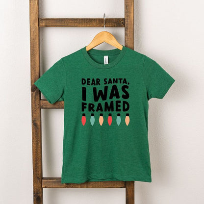 تي شيرت شبابي بأكمام قصيرة مطبوع عليه I Was Framed Lights من متجر Juniper Shop