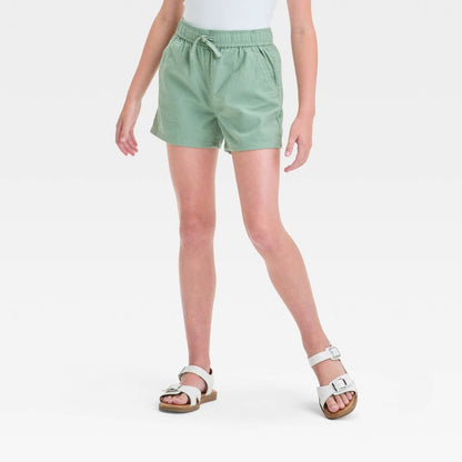 Girls' Woven Pull-On Shorts - Cat & Jack™