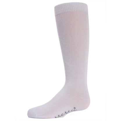 Memoi Kids' Basic Cotton Blend Knee High Socks