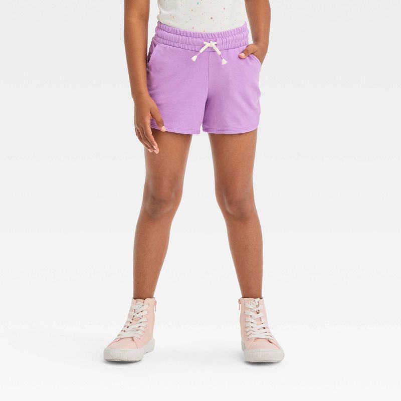 Girls' Knit Pull-On Shorts - Cat & Jack™