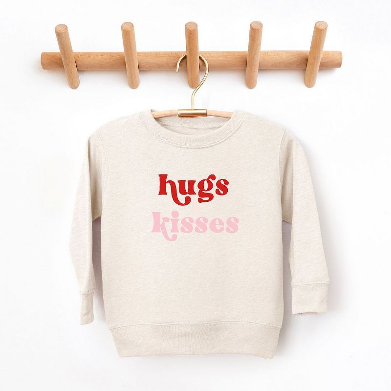 The Juniper Shop Hugs And Kisses Youth Ultra-Soft Graphic Sweatshirt