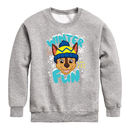 Boys' - Paw Patrol - Keeping Our Cool Graphic Long Sleeve Fleece Sweatshirt