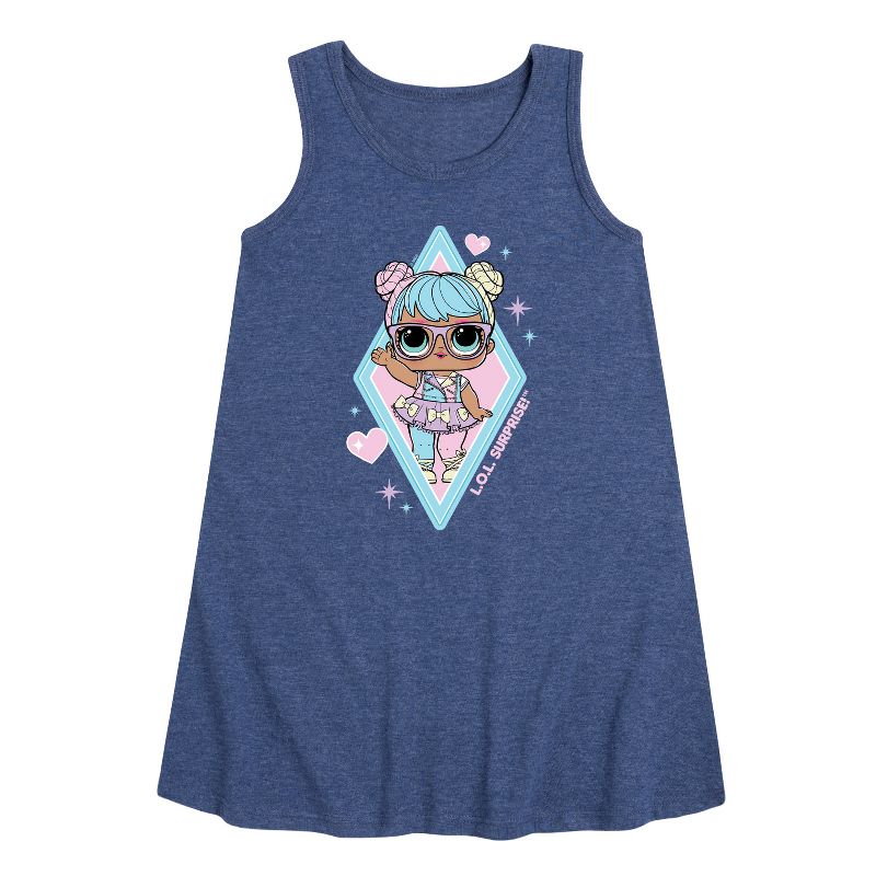Girls' - LOL Surprise! - Bon Bon Doll Graphic Sleeveless Aline Dress