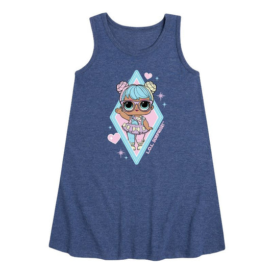 Girls' - LOL Surprise! - Bon Bon Doll Graphic Sleeveless Aline Dress