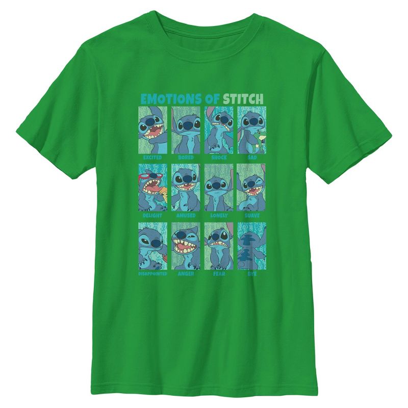 Boy's Lilo & Stitch Emotions of 626 T-Shirt