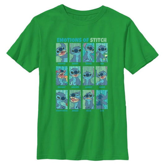 Boy's Lilo & Stitch Emotions of 626 T-Shirt