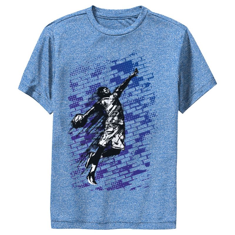 Boy's Lost Gods Basketball Graffiti Performance Tee
