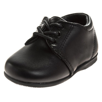 Josmo Baby Boys' First Walking Shoes Non Slip Lace up , Soft, Flexible, and Comfortable for All Day Wear (Infant/Toddler)