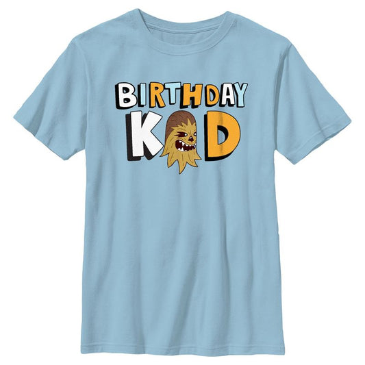 Boy's Star Wars Chewbacca Birthday Kid T-Shirt
