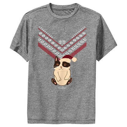 Boy's Marvel Hawkeye Christmas Cateye Performance Tee