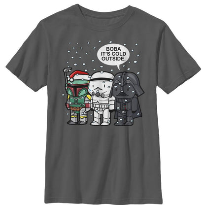 Boy's Star Wars Boba It's Cold Outside T-Shirt