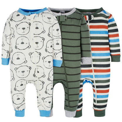 Onesies Brand Baby & Toddler Boys' Snug Fit Footless Pajamas - 3-Pack
