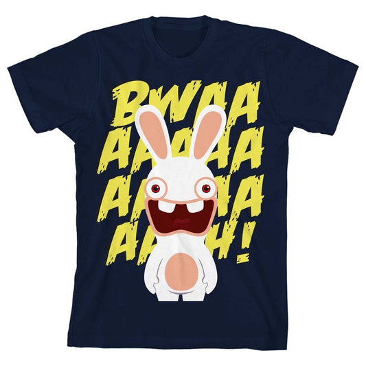 Rabbids Bwaah! Boy's Navy T-shirt
