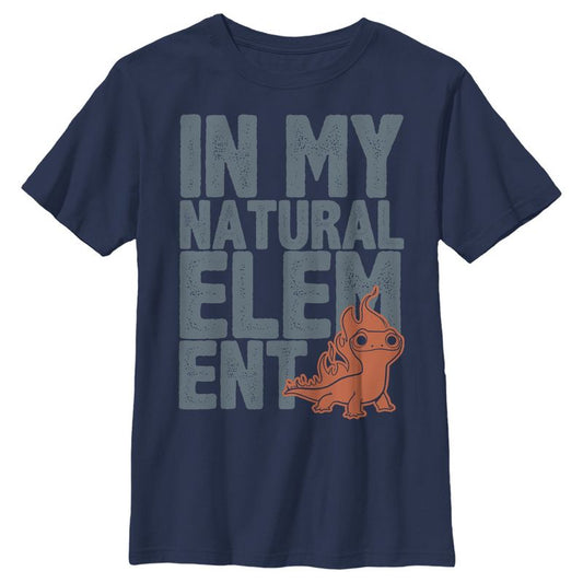 تي شيرت Frozen 2 Natural Element للأولاد بنص كبير