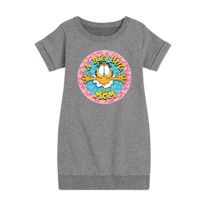 Girls' - Nickelodeon - Mother's Day Graphic Short Sleeve Fleece Dress